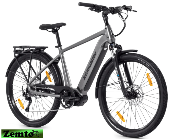 Herren E-Bike Kemoway City K6S, 110NM, 720WH, grau